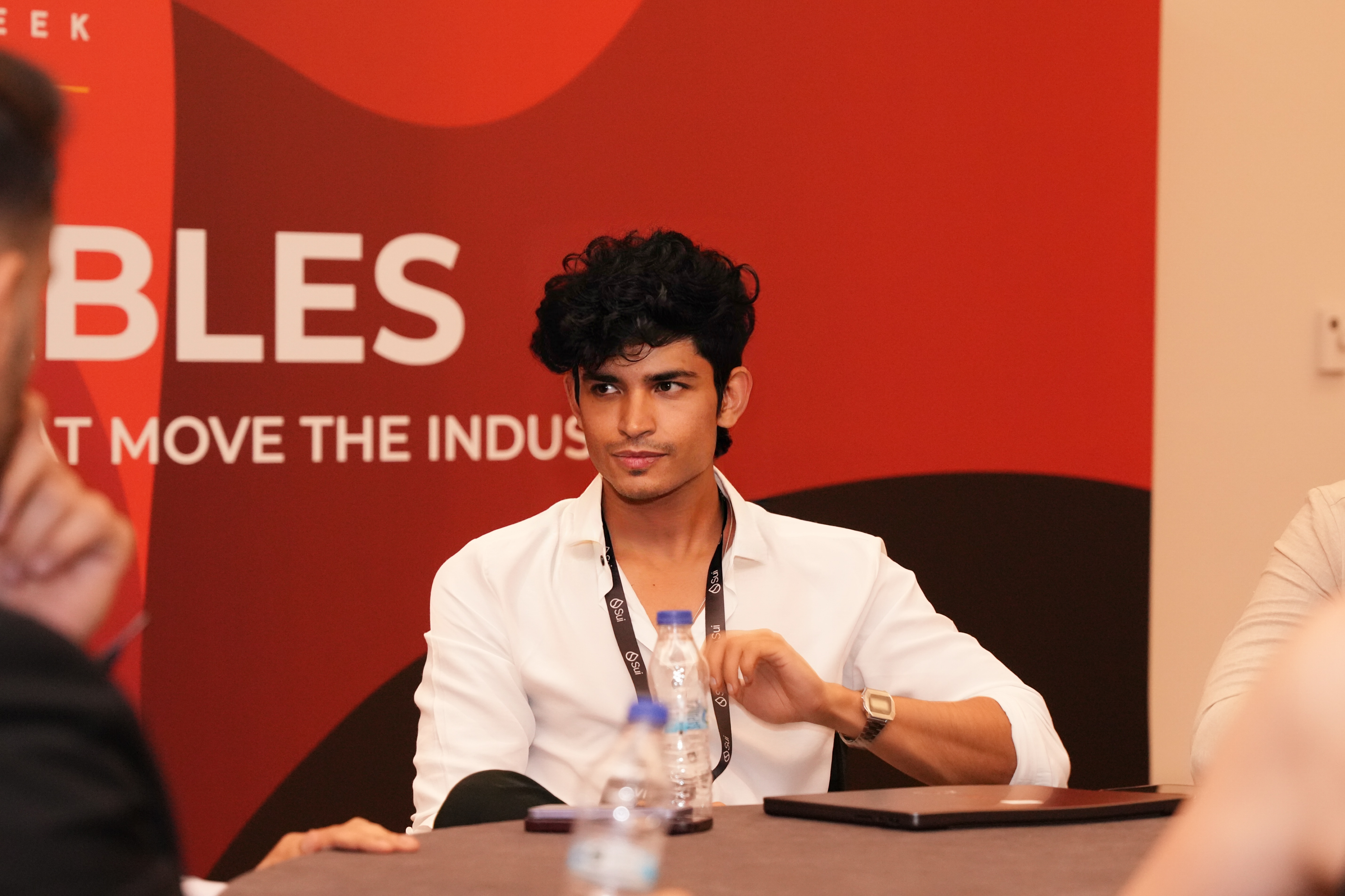 Portrait photo of person at event